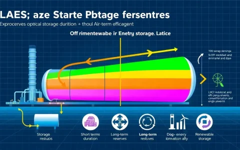 How does the optimal storage duration affect the economic efficiency of LAES