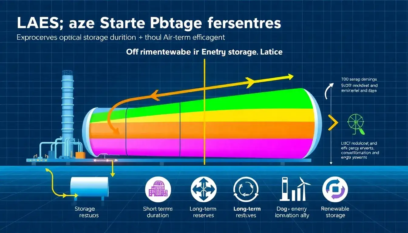How does the optimal storage duration affect the economic efficiency of LAES