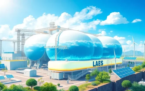How does the cost of LAES impact its scalability