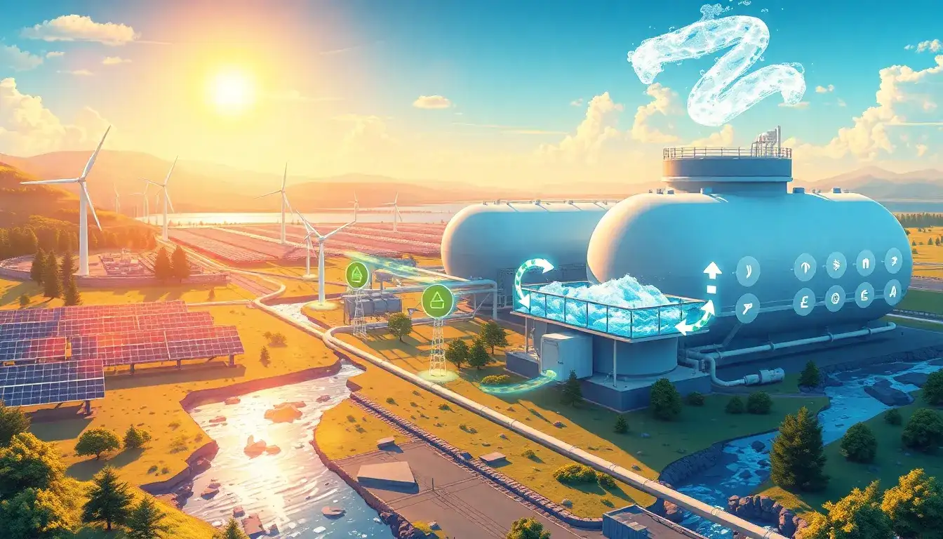 How does LAES contribute to the overall efficiency of renewable energy systems