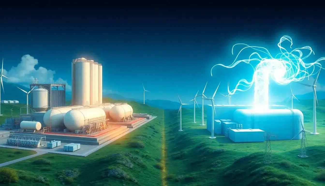 How does the scalability of LAES compare to other energy storage technologies