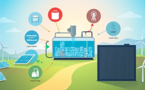 How does the cost of liquid air energy storage compare to other energy storage technologies