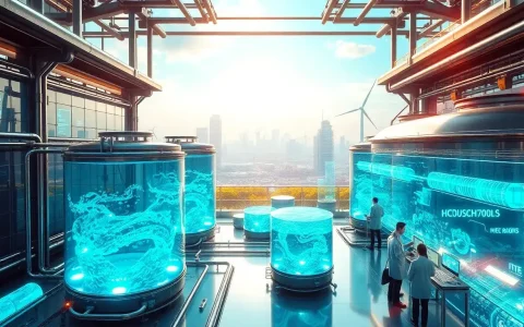 How does the efficiency of liquid air energy storage systems improve with advancements in technology