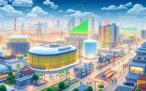 What are the economic benefits of using liquid air energy storage systems