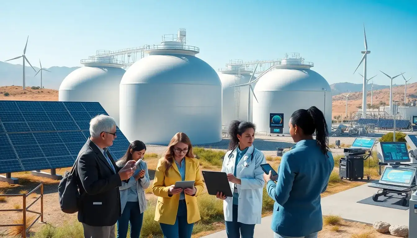 Are there any successful case studies of large-scale liquid air energy storage systems