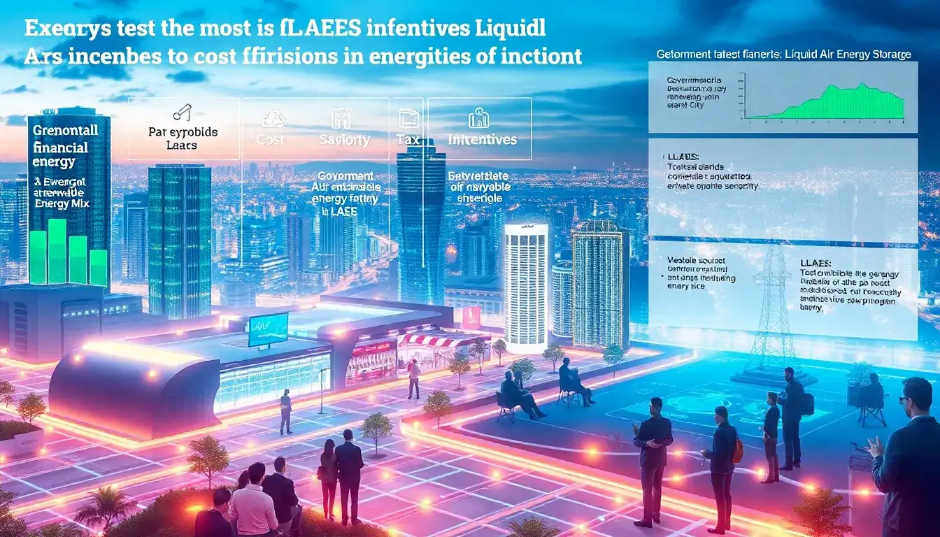 What are the most effective financial incentives for promoting LAES