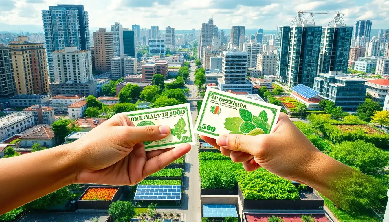 How do property tax stabilization agreements contribute to the economic viability of LAES