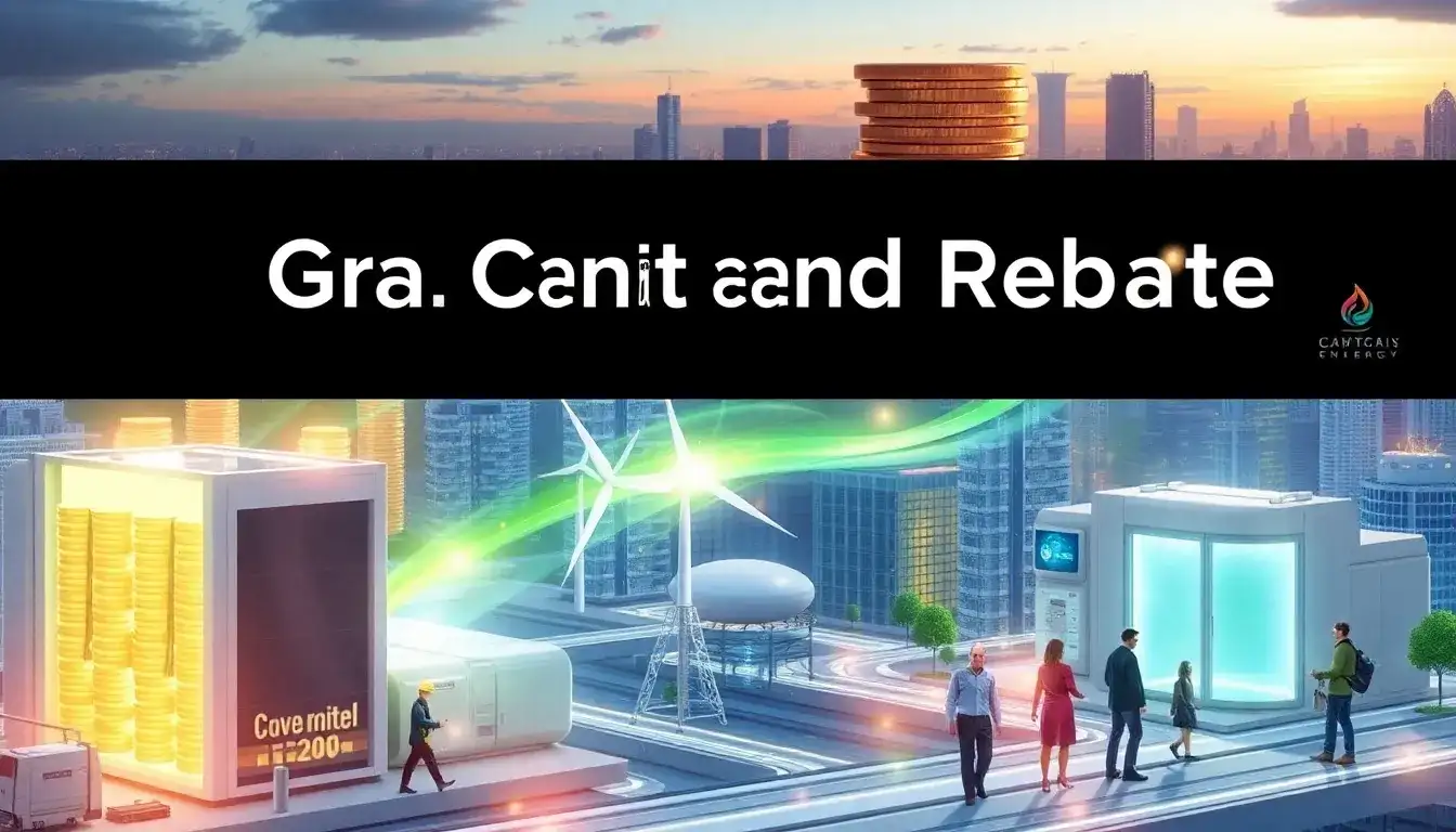 What role do grants and rebates play in the economic viability of LAES