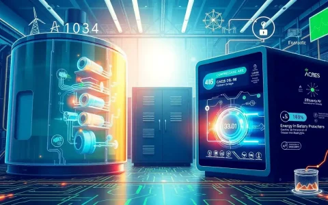How does the efficiency of CAES compare to lithium-ion batteries