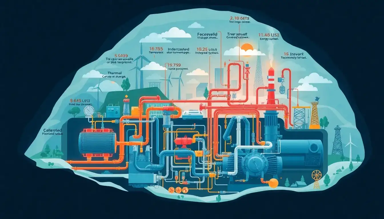 What are the main challenges in large-scale CAES systems