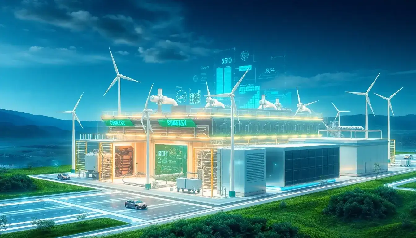 Are there any innovative solutions to improve the efficiency of CAES