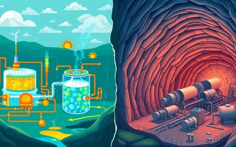 How does thermochemical energy storage compare to traditional CAES
