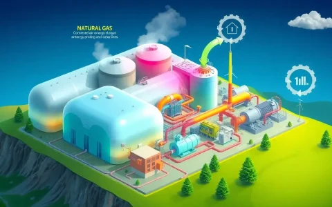How does the use of natural gas in CAES plants affect their overall efficiency