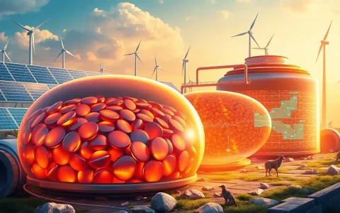 What are the main advantages of using pebbles or copper slags in thermal energy storage