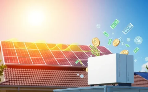 What are the financial incentives for combining solar panels with energy storage