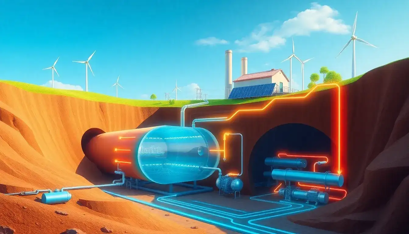 How does thermal energy management impact the overall efficiency of CAES plants