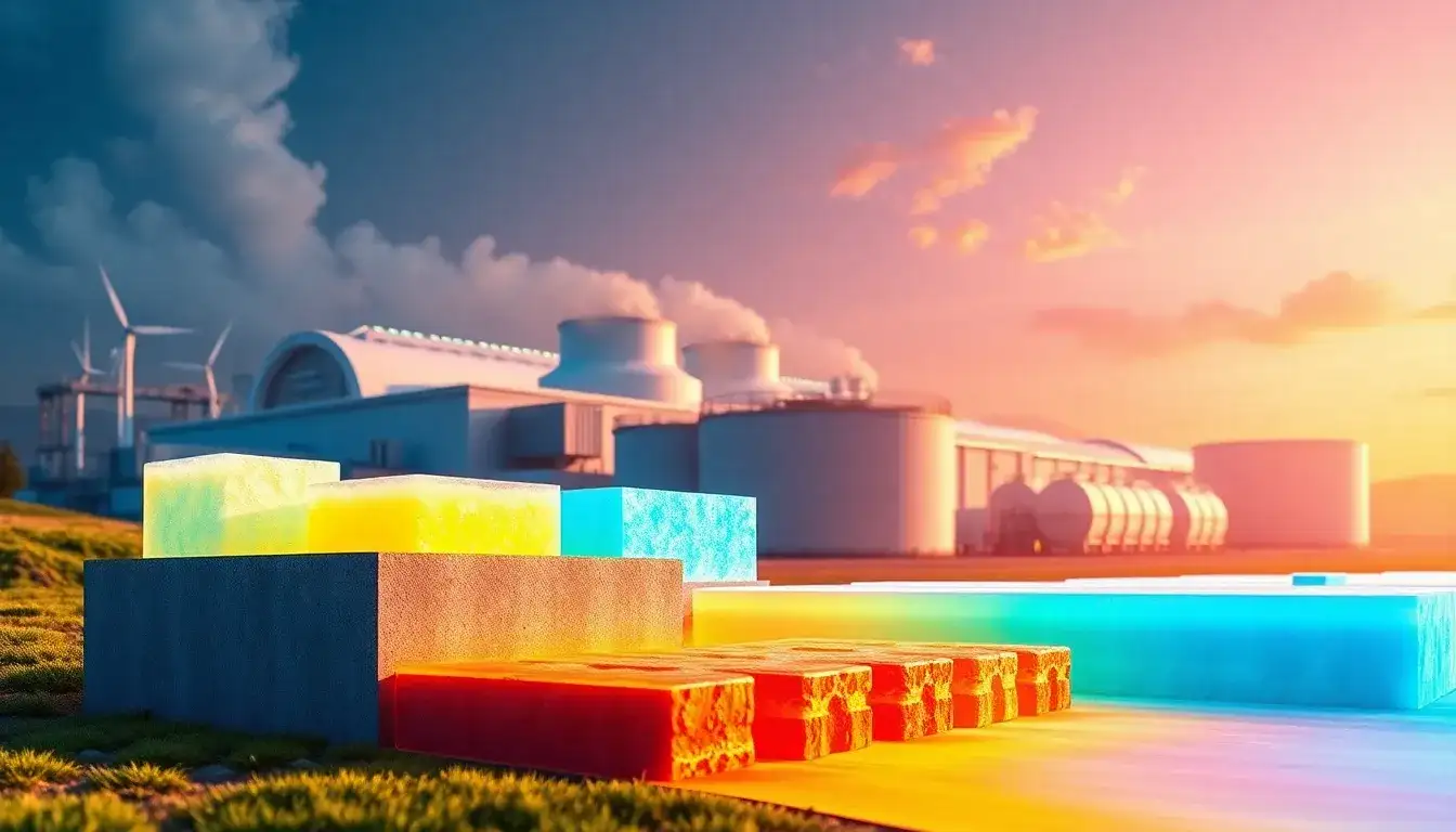 What are the most effective thermal energy storage mediums for CAES plants