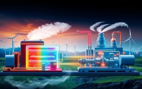 How does thermal energy management impact the efficiency of CAES plants during charging and discharging phases