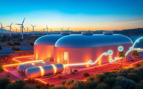 What role does thermal energy storage play in reducing CO2 emissions in CAES systems