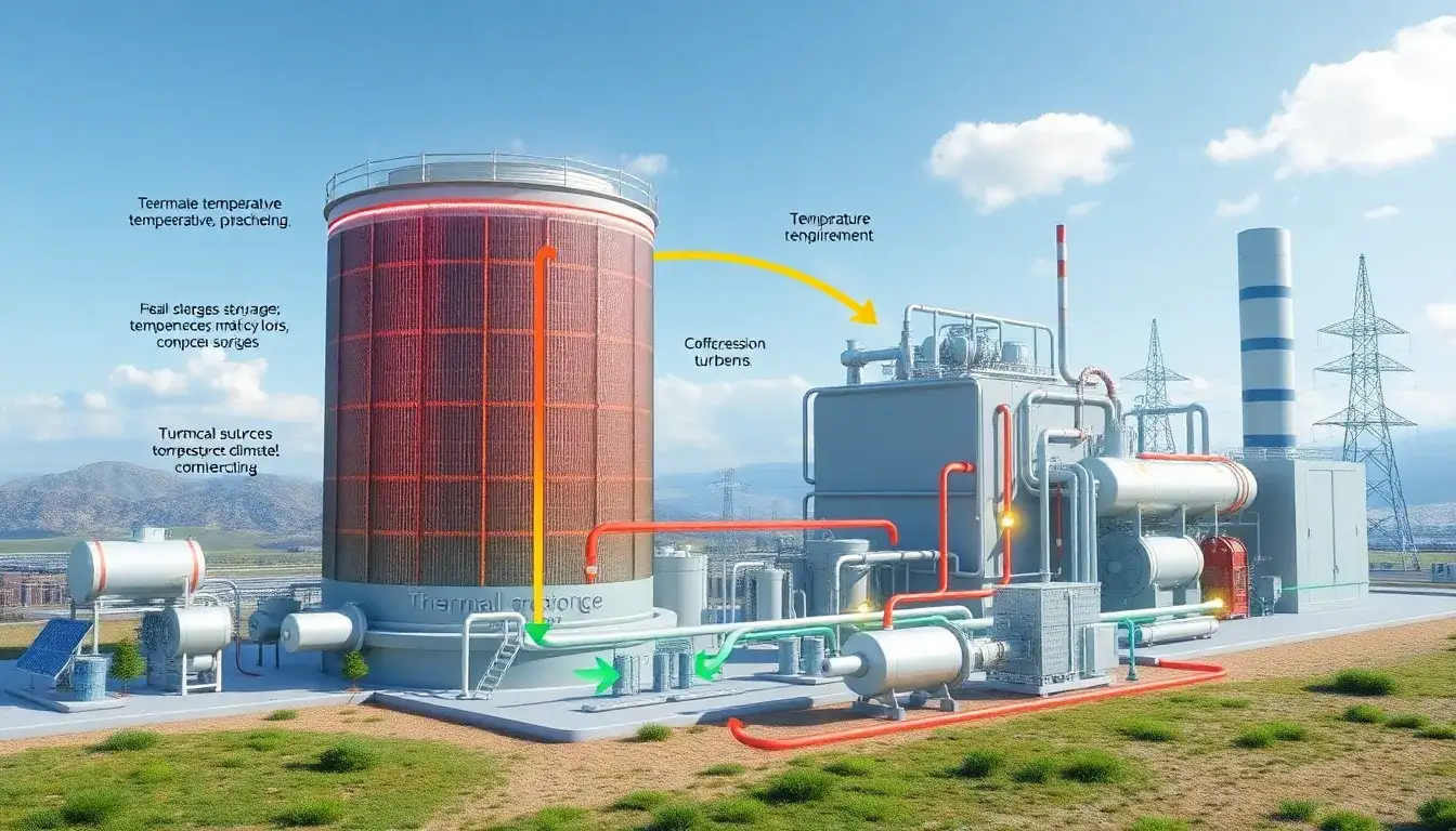 What are the main challenges in integrating thermal energy storage with CAES