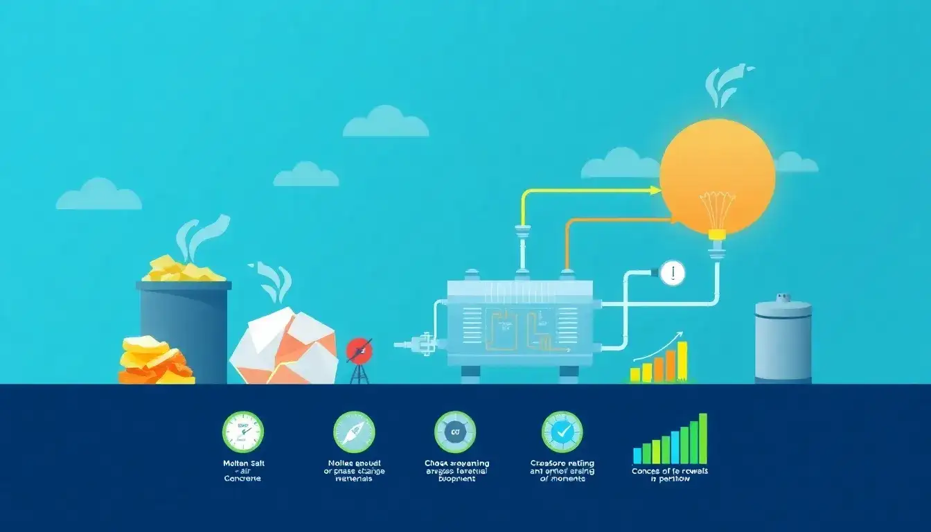 How do thermal energy storage mediums affect the overall cost of CAES systems