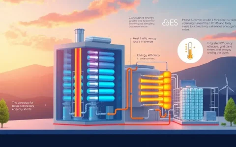 What are the main benefits of using phase change materials in CAES thermal energy management