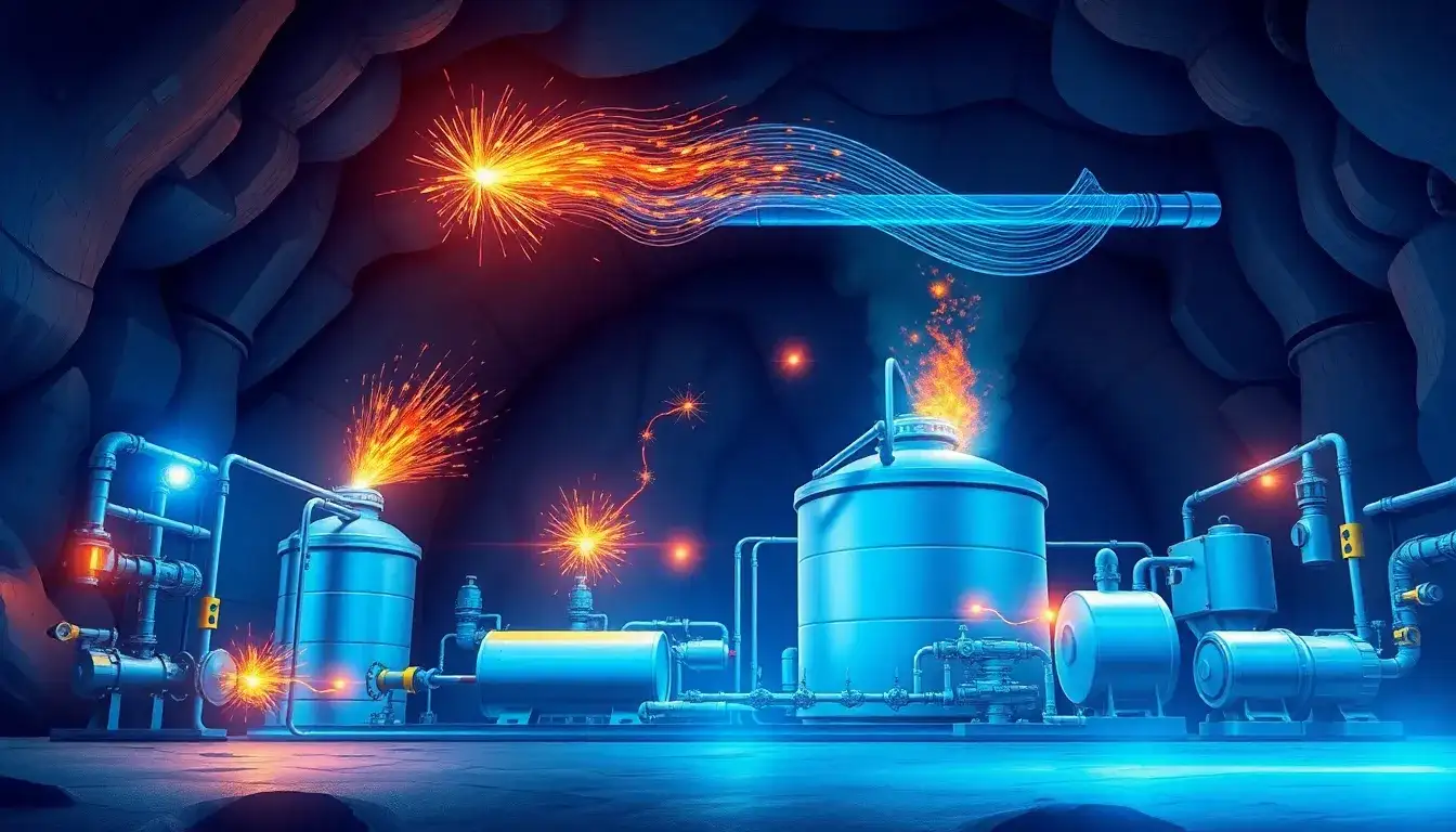 What are the main ignition sources in compressed air energy storage systems