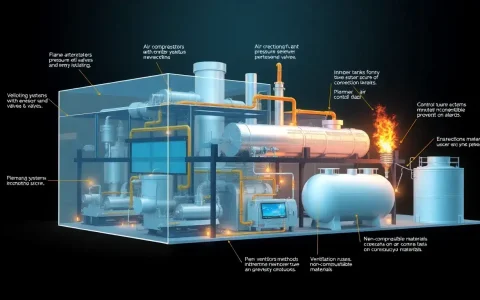 What are the most effective measures to prevent ignition in compressed air energy storage systems