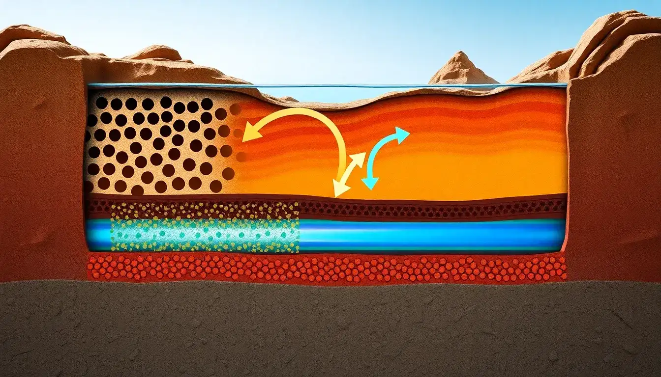 How does the porosity of depleted natural gas reservoirs impact their ability to store compressed air