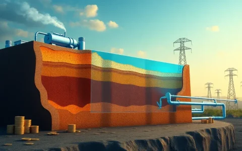 What are the economic implications of using depleted gas reservoirs with varying porosity and permeability for compressed air storage