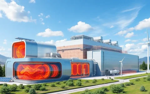 What innovations are being developed for high-temperature thermal storage in CAES systems