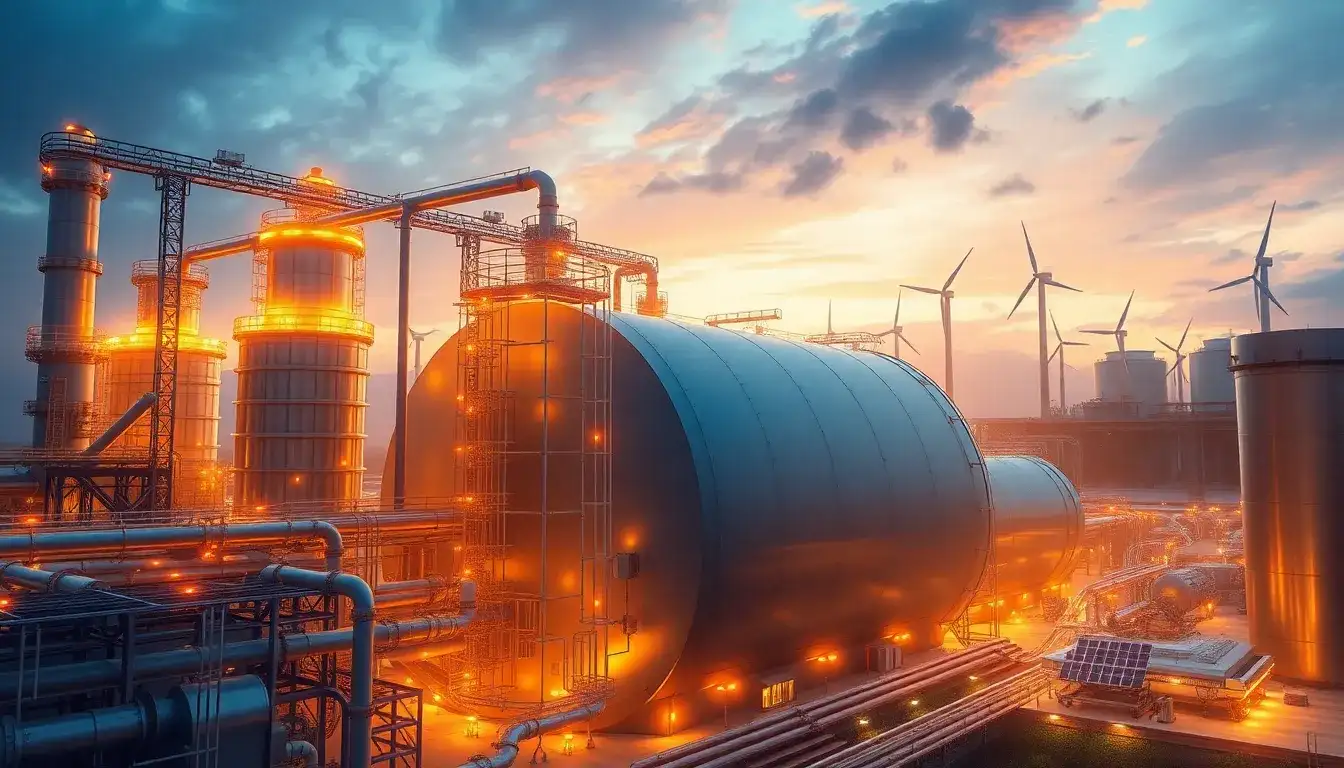 What are the challenges associated with high-temperature thermal energy storage in CAES systems