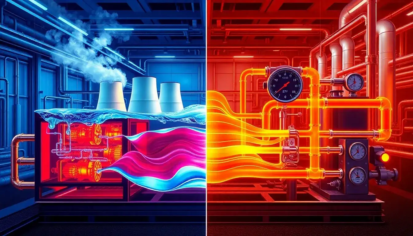 How does the choice of heat exchange fluid influence the performance of CAES systems