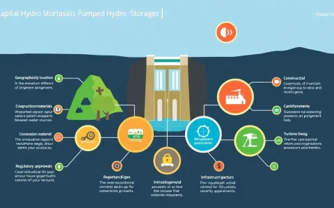 What factors influence the capital costs of pumped hydro storage