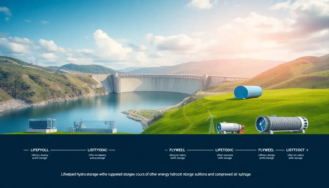 How does the lifespan of pumped hydro storage facilities compare to other energy storage solutions