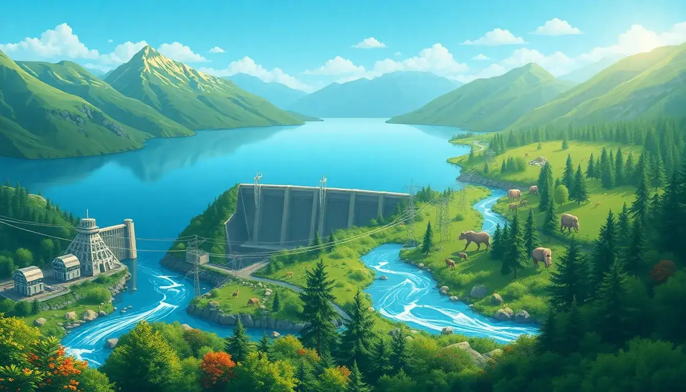 What are the environmental impacts of pumped hydro storage facilities