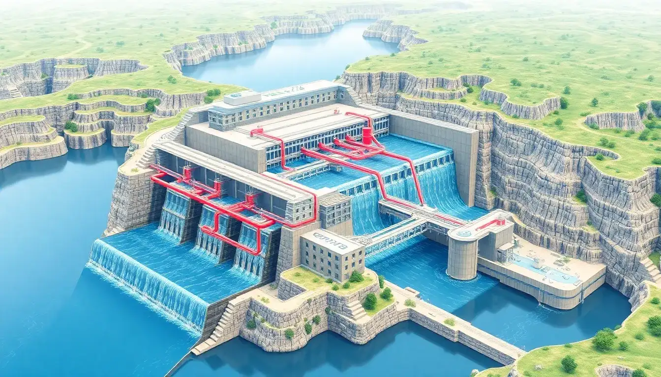 How does the scalability of pumped hydro storage facilities impact their overall efficiency