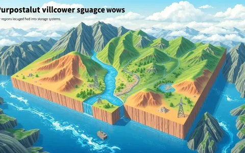 Are there specific regions where pumped hydro storage is more efficient due to geography