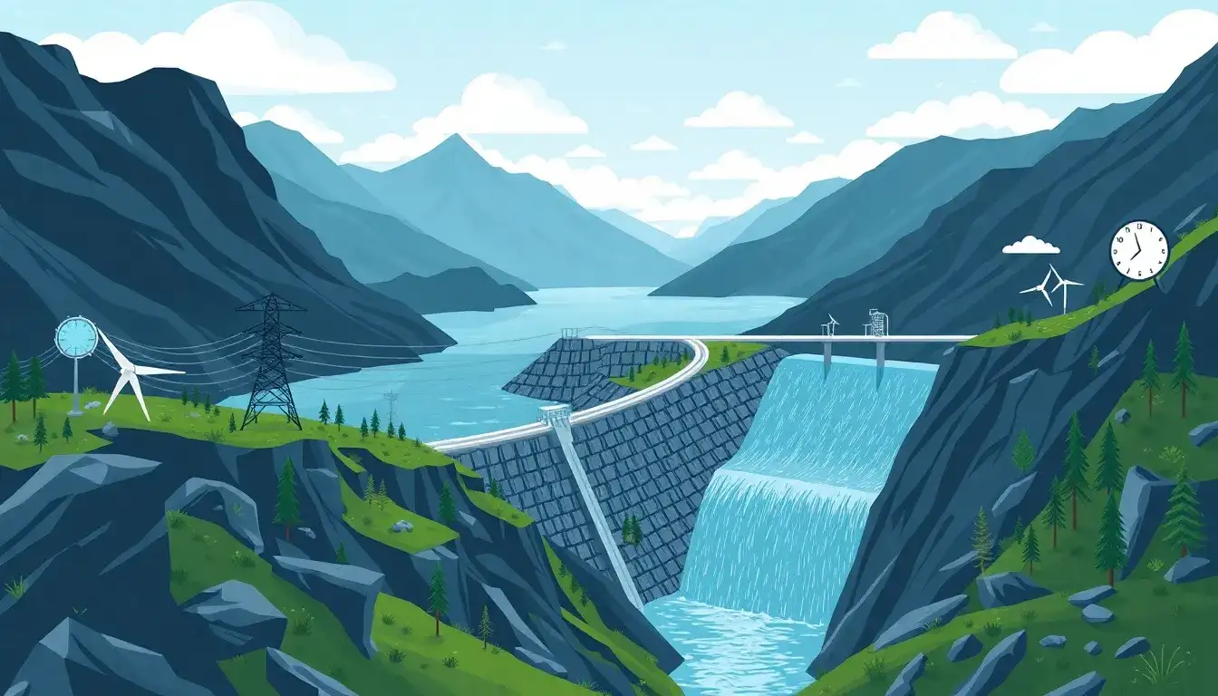 What are the main challenges in implementing pumped hydro storage systems