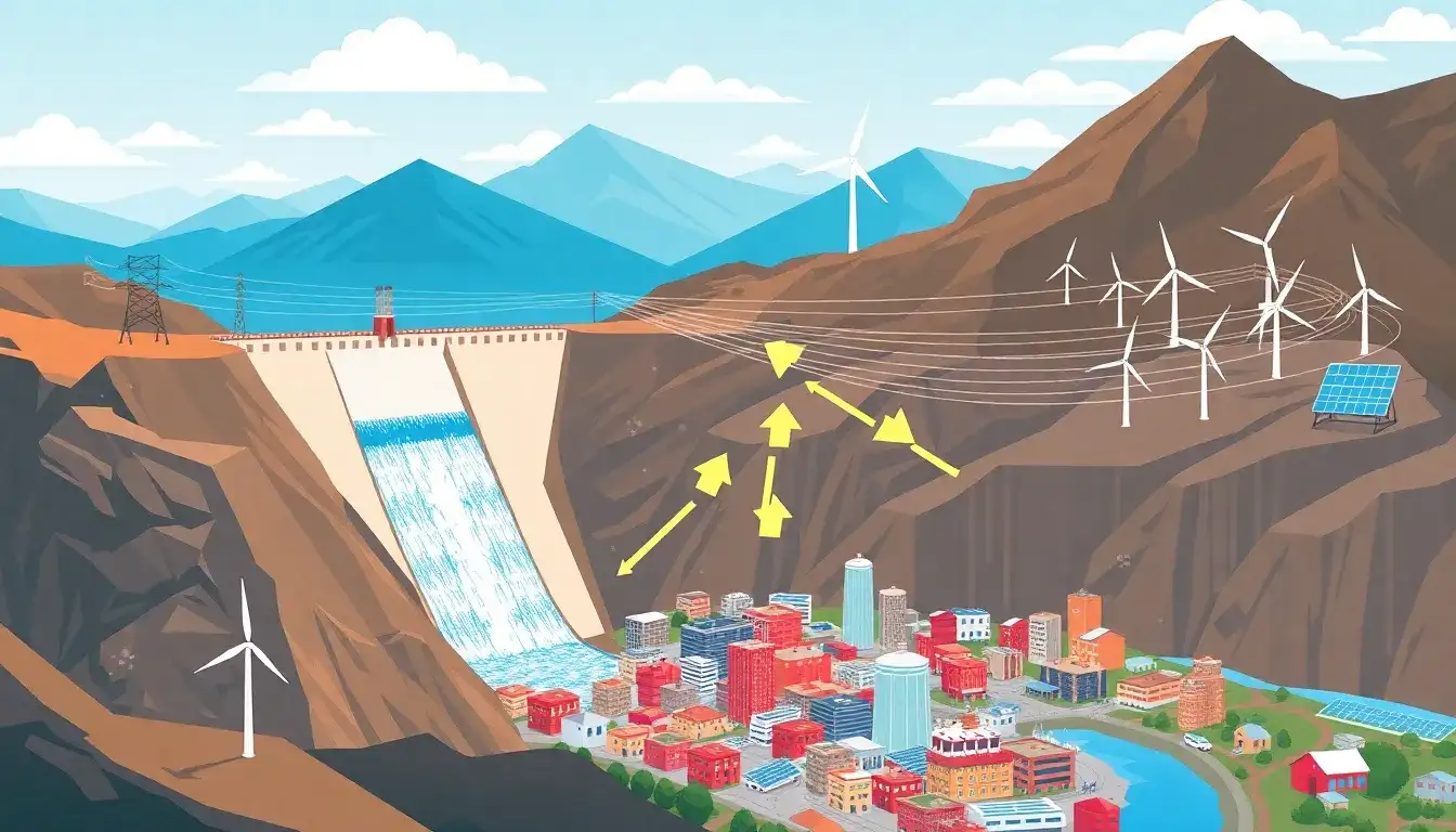 How does pumped hydro storage contribute to grid stability during peak demand periods
