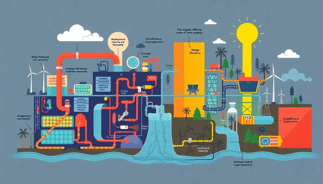 What are the main challenges in achieving high round-trip efficiency in energy storage technologies