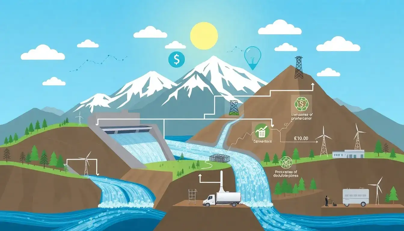 What are the main factors influencing the cost-effectiveness of pumped hydro storage