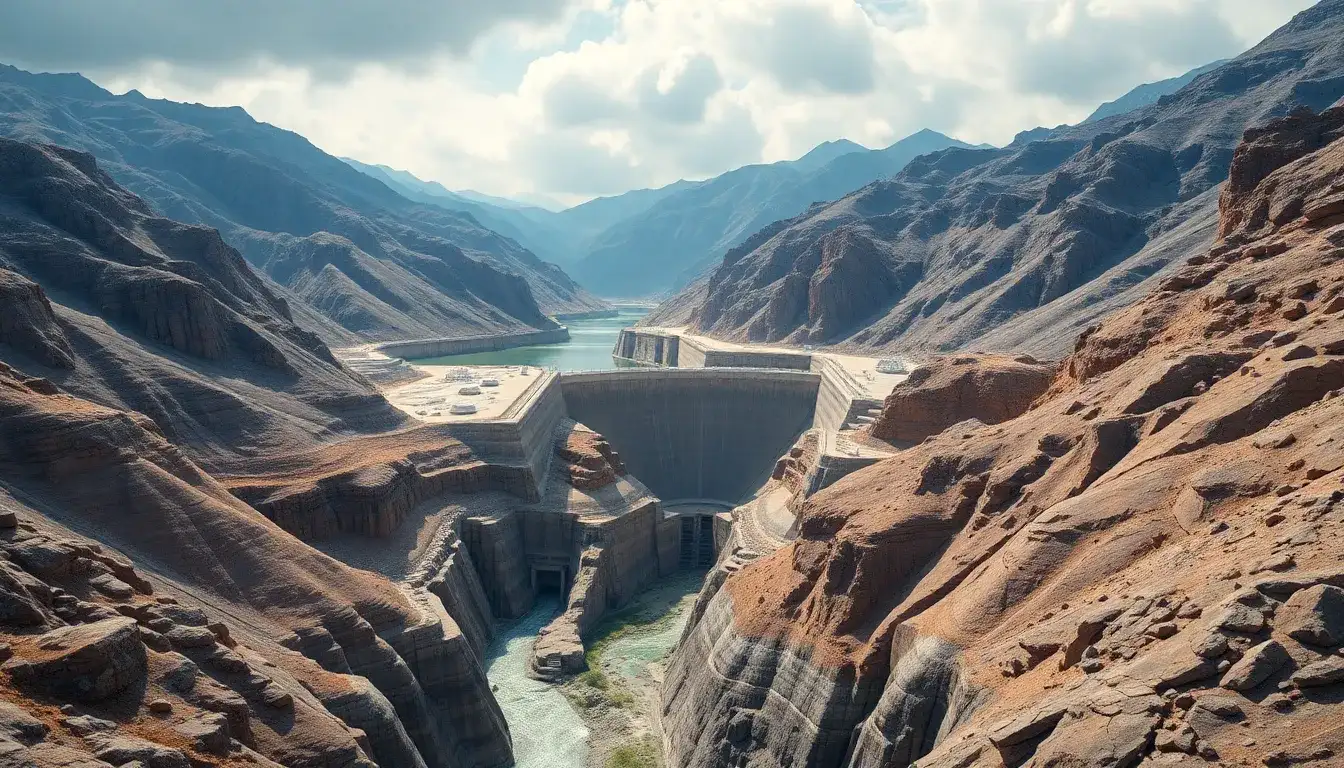 How does the geology of a location impact the cost of a pumped hydro storage project