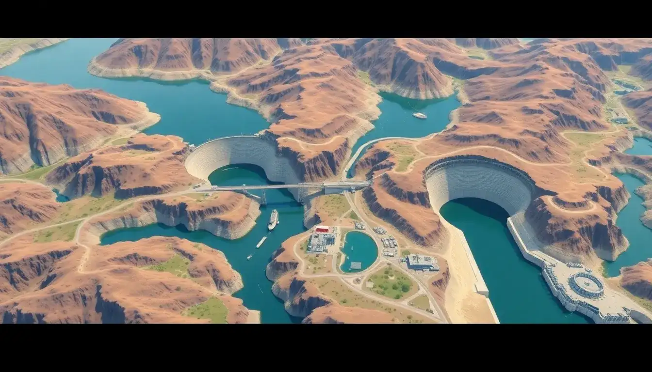 What role does the terrain play in determining the feasibility of a pumped hydro storage project