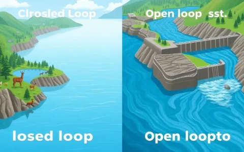 How do closed-loop and open-loop pumped storage hydropower systems differ in their environmental impacts