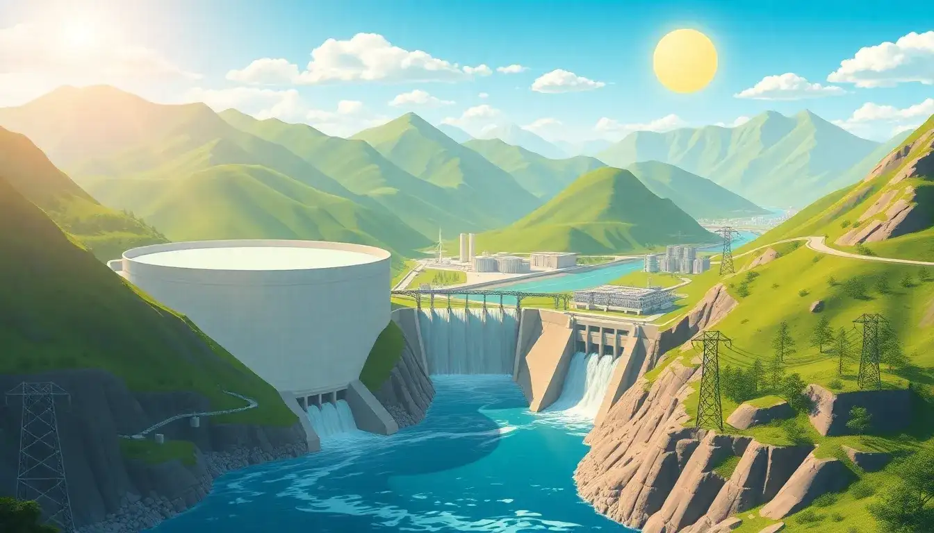What role do pumped hydro storage facilities play in managing peak electricity demand