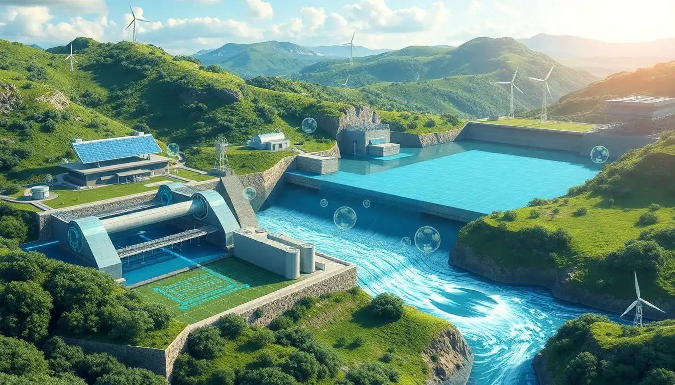 Are there any recent advancements in reducing the operational expenses of pumped hydro storage plants