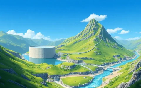 What geographical conditions are ideal for pumped hydro storage facilities