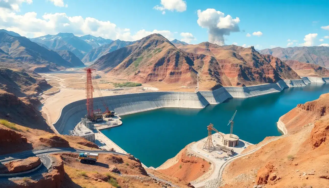 How do geological risks impact the construction of pumped hydro storage systems