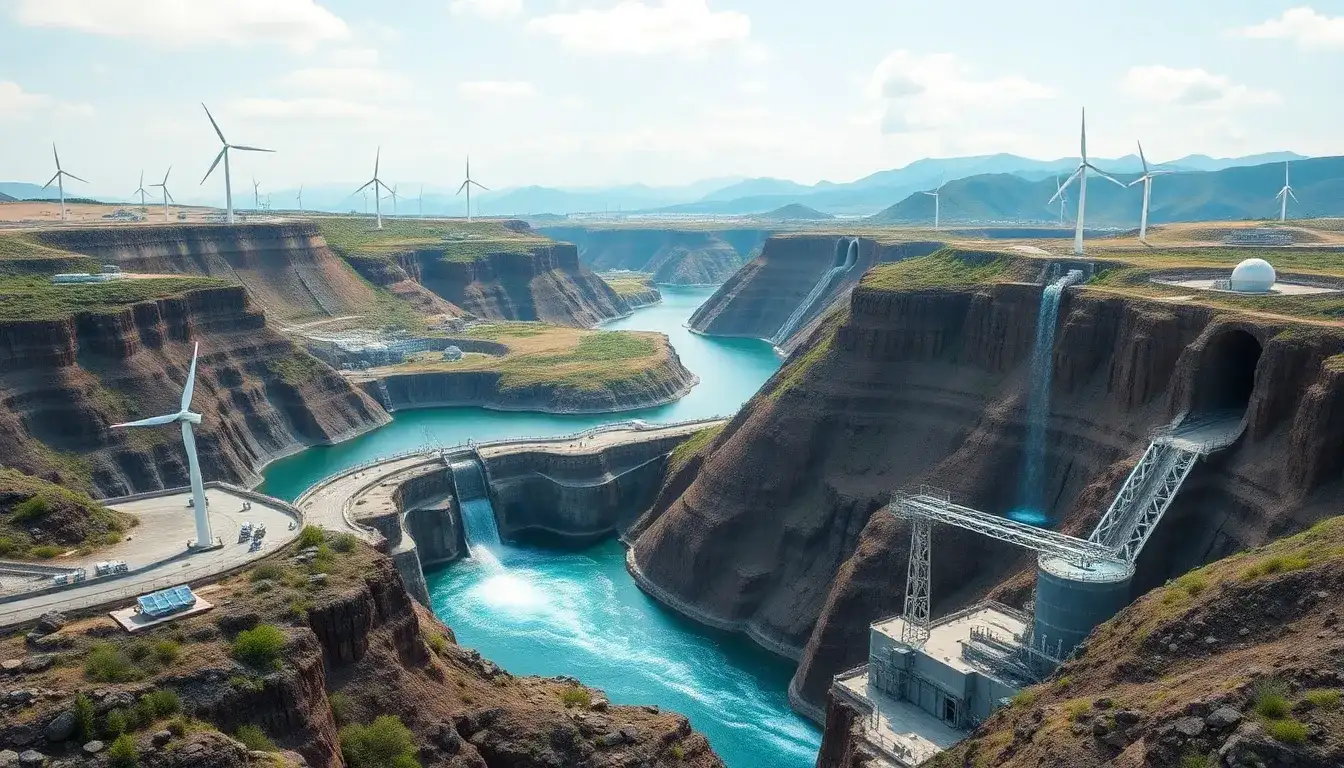 What are the benefits of using abandoned mines for pumped hydro storage